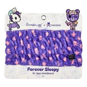 The Crème Shop x Tokidoki Purple Spa Headband